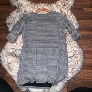 Grey t shirt dress